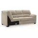 SimpleJoy Sand 3 Piece Modular Sectional with LAF Chaise