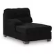SimpleJoy Onyx 3 Piece Modular Sectional with LAF Chaise