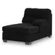 SimpleJoy Onyx 3 Piece Modular Sectional with RAF Chaise