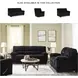 SimpleJoy Onyx 83" Sofa