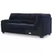 SimpleJoy Navy 3 Piece Modular Sectional with RAF Chaise
