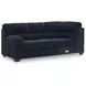 SimpleJoy Navy 3 Piece Modular Sectional with RAF Chaise