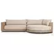 Sylvan Casa Cream Outdoor 2 Piece Sectional with RAF Chaise