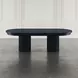 Auden Black Extendable Oval Dining Table