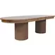 Auden Chestnut Extendable Oval Dining Table