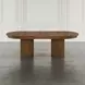 Auden Chestnut Extendable Oval Dining Table