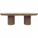 Auden Chestnut Extendable Oval Dining Table