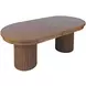 Auden Chestnut Extendable Oval Dining Table