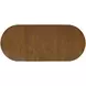 Auden Chestnut Extendable Oval Dining Table