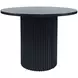 Auden Black 48" Round Counter Height Dining Table
