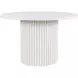 Auden White 48" Round Dining Table
