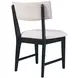 Beck White Upholstered Dining Chair Set of 2