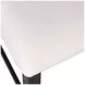Beck White and Black Upholstered Counter Height Stool Set of 2