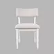 Beck Gray Upholstered Dining Chair Set of 2