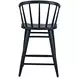 Fitz Black Counter Height Stool