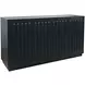 Maven Black 4 Door Sideboard Cabinet