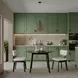 Percy Black Extendable Round Dining Table