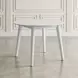 Percy White 42" Extendable Round Dining Table