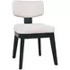 Tate Light Gray Upholstered Dining Chair Set of 2