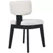 Tate Light Gray Upholstered Dining Chair Set of 2