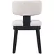 Tate Light Gray Upholstered Dining Chair Set of 2
