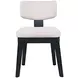 Tate Light Gray Upholstered Dining Chair Set of 2
