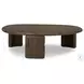 Falco Grey Reclaimed French Oak Large Free Form Nesting Table