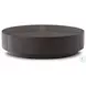 Renan Dark Espresso Reclaimed French Oak Round Coffee Table