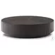 Renan Dark Espresso Reclaimed French Oak Round Coffee Table