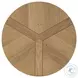 Renan Natural Reclaimed French Oak Round End Table