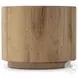 Renan Natural Reclaimed French Oak Round Occassional Table Set