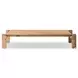 Marcia Natural Reclaimed French Oak Rectangular Coffee Table