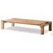 Marcia Natural Reclaimed French Oak Rectangular Coffee Table