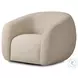 Channing Yuma Cream Performance Fabric Upholstered Living Room Set