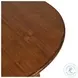 Paden Seasoned Brown Acacia 118" Oval Dining Table