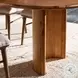 Paden Sandy Acacia 118" Oval Dining Table