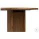 Paden Sandy Acacia 118" Oval Dining Table