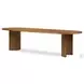 Paden Sandy Acacia 118" Oval Dining Table