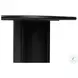Paden Aged Black Acacia 118" Oval Dining Table