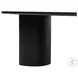 Paden Aged Black Acacia 118" Oval Dining Table