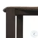 Roxy Faux Dark Hyacinth Outdoor Dining Chair Set of 2