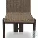 Roxy Faux Dark Hyacinth Outdoor Dining Chair Set of 2