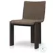 Roxy Faux Dark Hyacinth Outdoor Dining Chair Set of 2