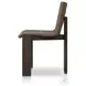 Roxy Faux Dark Hyacinth Outdoor Dining Chair Set of 2