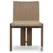 Roxy Faux Hyacinth Outdoor Dining Chair Set of 2