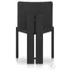 Roxy Faux Black Hyacinth Outdoor Dining Chair Set of 2