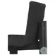 Roxy Faux Black Hyacinth Outdoor Dining Chair Set of 2