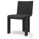 Roxy Faux Black Hyacinth Outdoor Dining Chair Set of 2