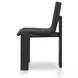 Roxy Faux Black Hyacinth Outdoor Dining Chair Set of 2