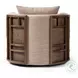 June Alcala Fawn Performance Fabric Swivel Chair